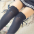 Lolita lolita Japanese girl leggy knee-length stockings school style bow ribbon socks