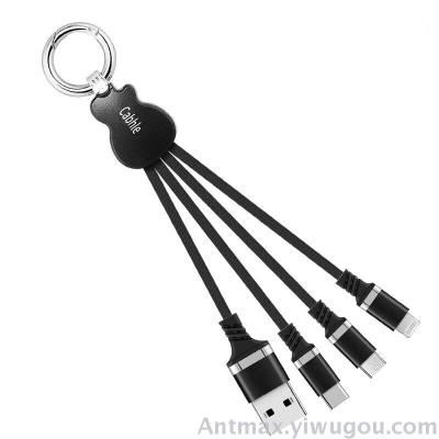 3in1 key chain data cable