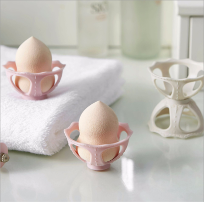 Color makeup egg powder receiving tacle beauty lotion egg shelf gourd powder puff holder beauty tool makeup egg holder