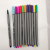 12 Color PVC Packaging Color Gel Pen Hook Line Pen