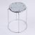 Galvanized Reinforced Iron Surface Hot Sale round Stool Home Dining Chair Reinforced Iron Stool