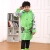 H822-2 cartoon raincoat for children with schoolbag, Korean version of cartoon inflatable hat brim student hooded poncho