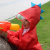 hot style small dinosaur raincoat h601-2 children's raincoat environmental protection tasteless transparent large brim