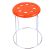 Simple Stool Plastic Surface Eight-Hole Home Hot Sale Rental Conference Venue Activity Steel Bar Stool Factory Direct Sales