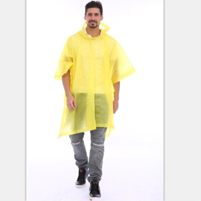 1.1.manufacturer's one-piece one-piece dressy raincoat poncho outdoor Eva adult raincoat travel cloak raincoat