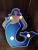 Led Modeling Lamp Mermaid Ins Hot Decorative Lights Christmas Wedding Decoration Small Night Lamp