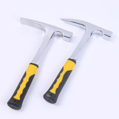 Manufacturers direct sales of special hammer for geological mine plastic package integrated rust geological inspection hammer tip geological hammer