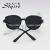 New sunglasses trend web celebrity street photo round face anti-uv couple sunglasses 5106