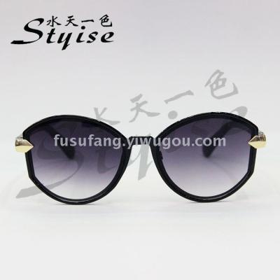 New fashion uv sunglasses street photo show thin sunglasses 5112