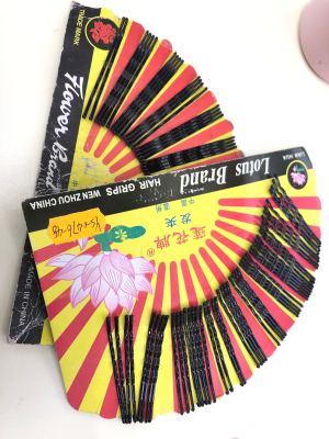 Factory direct marketing polaroid brand lotus hair clip black word clip