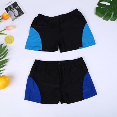 Boys' swimming trunks and children's swimming trunks with matching colors are 3-8 years old