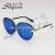 Fashion trend blue mercury sunglasses new large frame sunglasses 5105A
