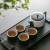 Lubao tea set longqi teapot tea set ceramic teapot teacup