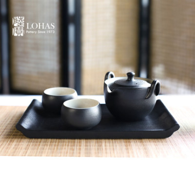 Lubao Taoran Tureen Porcelain Kung Fu Tea Set Sets Teapot Tea Cup Tea Tray