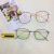 Korean version of small fresh flat mirror retro original sufeng without makeup decorative glasses lady