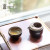 Lu bao tea set changed his mind to conveniently bubble ceramic teapot, teacup and teapot bag