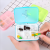 Creative portable 6-case smile medicine box color PP plastic split box medicine box tablet storage box custom logo