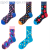 Cross-border special for colorful sports socks tide socks men socks wholesale in the high four seasons socks manufactu