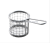 304 stainless steel round frying basket mini frying basket