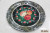 Exquisite metal round tray tray fruit tray hotel furniture supplies