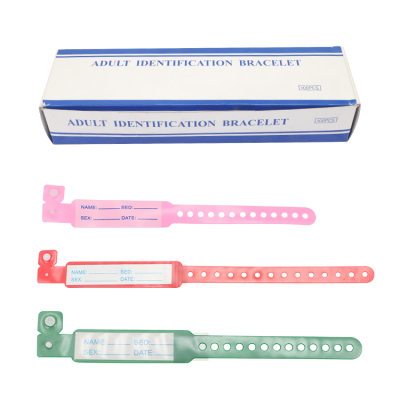 Mk08-514a medical identification band disposable wrist band identity identification and PVC bracelet