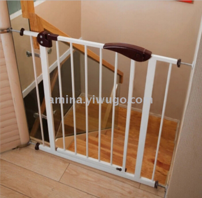 No perforation door guardrail baby safety guardrail pet corridor grilles door isolation fence