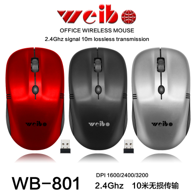 Computer mouse 10 meters wireless mouse plug and play power saving 2.4g lossless signal 804