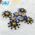 Fashion water drill mixed color double color sunflower dot drill metal base clothing viscose hand sewing button