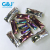 Water drill glass slender trapezoid on the four claw drill hand sewing buckle metal strip threading apparel accessories