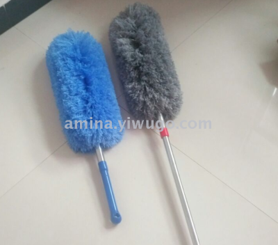Fiber Wool Duster Dust Removal Household Retractable Duster Lint-Free Cleaning Brush Duster