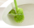 Double-sided strong decontamination toilet brush set creative TPR plastic brush dead Angle cleaning brush