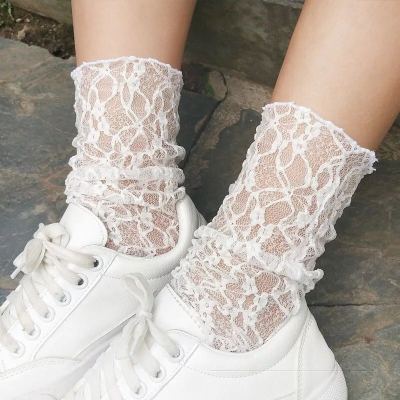 Imported Lace Loose Socks