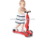 Two-in-one golden child toy car children pulley baby ride a bicycle on three wheels