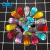 Resin flat bottom mold hole double hole square chamfering star sari headdress hair ornament nail bead button dress