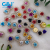 11.8mm multi-color bright light aluminum dot glass small water diamond sunflower clothing accessories