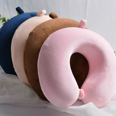 U-Shaped Pillow Neck Pillow Neck Cervical Pillow Cartoon Aircraft Neck Pillow Traveling Pillow Afternoon Nap Pillow Memory Foam Pillow