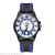 New men's crystal face color silicone sports watch