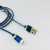 HAOJUE brand data line is 2.5a quick charging line with phnom penh denim woven mobile phone charging line