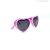 New heart-shaped ladies sunglasses lovely heart-shaped sunglasses European and American fashion heart glasses
