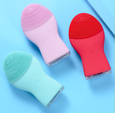 Facial cleanser electric silicone facial cleanser pore cleanser household rechargeable facial cleaner