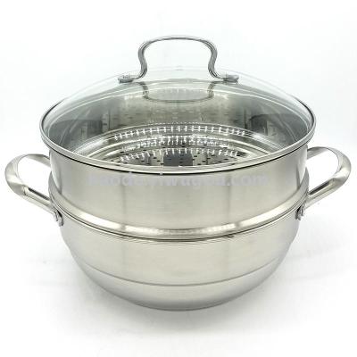 Multi - functional has just Stainless steel hot pot soup pot soup steamed hot pot high - grade gift pot