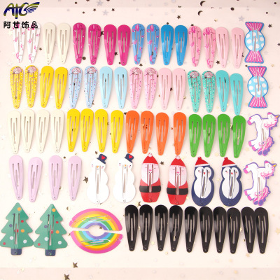New south Korean hairpin wholesale Liu Haibian BB clip to suit a word combination clip hairpin wholesale