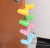 New thickened children's door card, baby safety card animal model door block, baby safety products