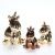 Manufacturers wholesale gaosheng ceramic crafts INS wind Nordic luxury plating golden unicorns