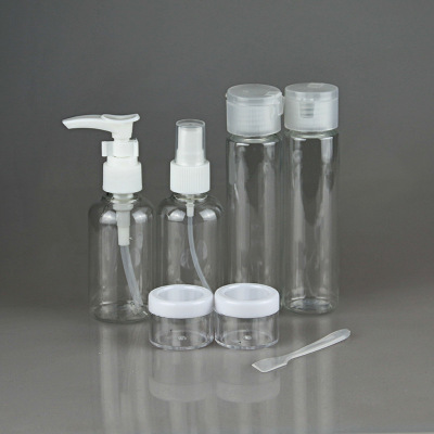 Separate perfume set, spray bottle, travel spray bottle, six-piece beauty kit and makeup bottle