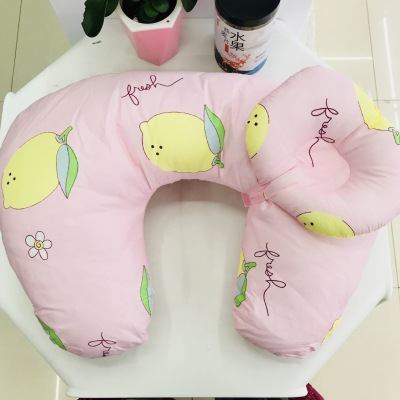 Baby feeding pillow multi-functional nursing pillow cross-border new design and color anti-spitting Baby u-shaped pillow