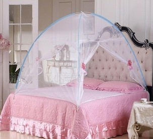 Wholesale yurts mosquito net magic mosquito net automatic installation free bottom zipper can be installed mosquito net