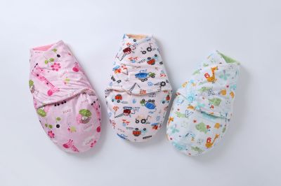 New starting line baby swaddling sleeping bag baby wrap cloth spring and summer cotton swaddling many mixed batch