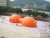 Manufacturers custom inflatable house activities with happy house happy tent inflatable tent wholesale