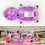 Transparent pig paradise inflatable powder cute pig paradise whale island crystal palace mall activities million ocean